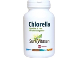 Complemento Alimentar SURA VITASAN Chlorella 455 Mg (300 Cápsulas)