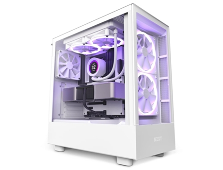 Caja Semitorre ATX NZXT CC-H51EW-01 (Blanco - Midi-Tower)