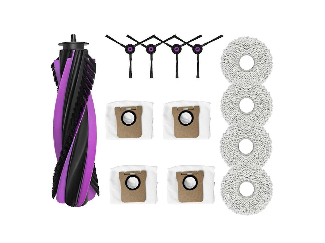 Repuestos para el cepillo principal, cepillos laterales, bolsas para polvo y paños de limpieza Webake del P20 Pro