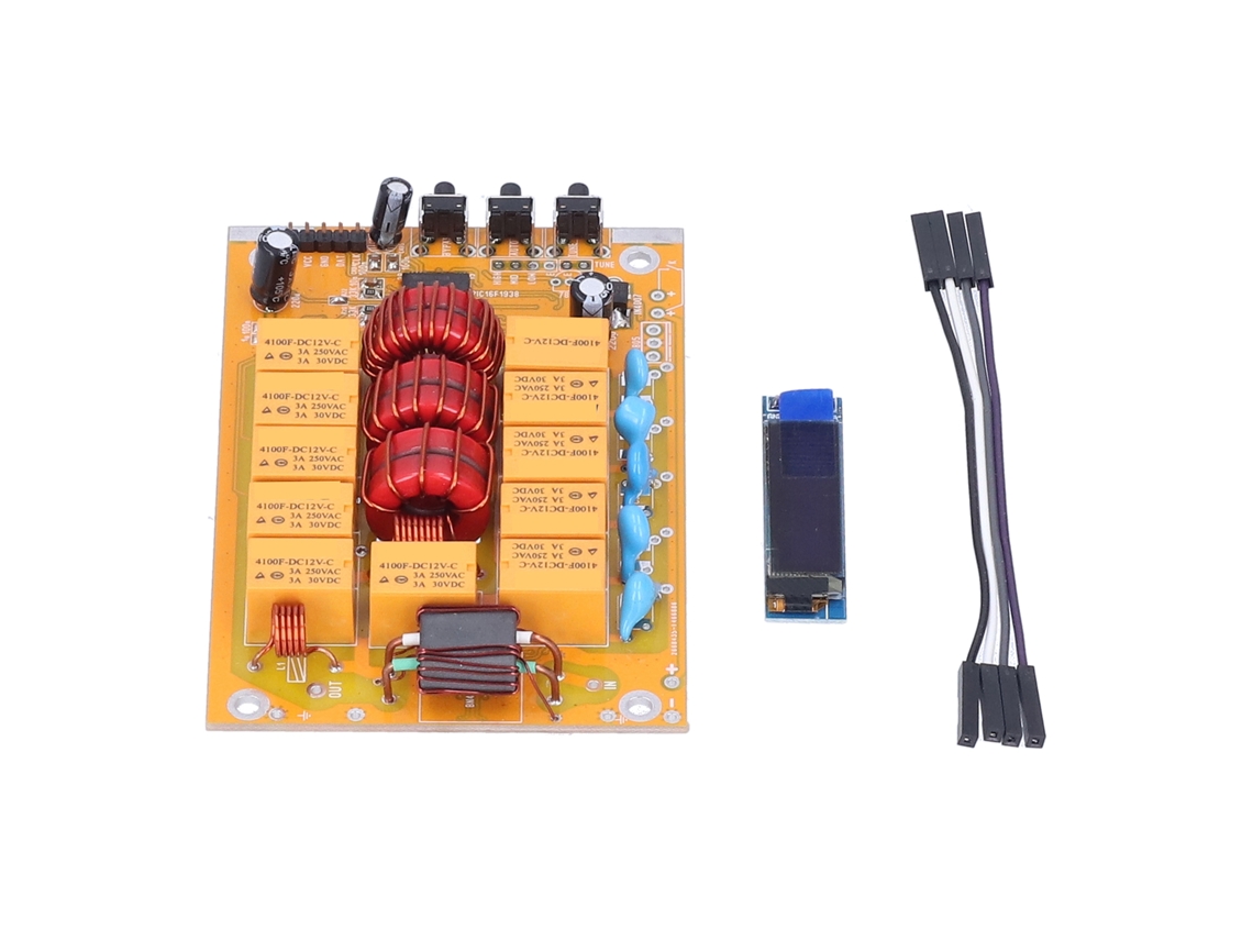 Yncm2026-sintonizador De Antena Automático De Onda Corta Con Pantalla Módulo 5ω1.2kω Atu60