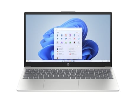 Laptop HP 83L54EA (Acero - Plata - 256 GB SSD - 8 GB RAM - 15 - Qwerty Español - AMD Ryzen 3 - AMD)