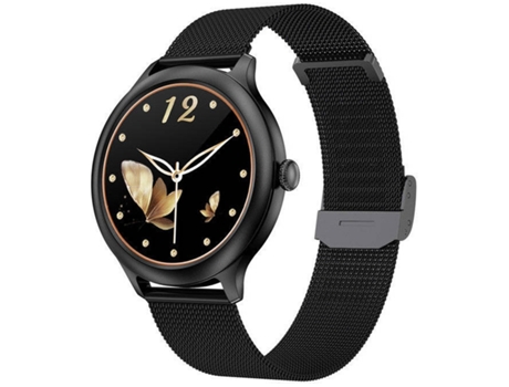 Smartwatch MDUG Monitor de Pressão Arterial Preto
