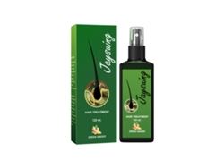La solución para el cuidado del cabello Jaysuing nutre y masajea suavemente el cuero cabelludo; el spray hidrata y suaviza el cabello.