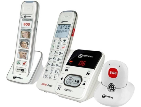 Teléfono Fijo GEEMARC Amplidect 295 SOS Pro Blanco