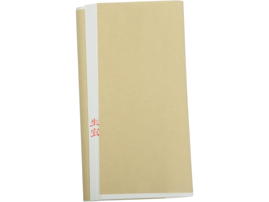 Papel De Arroz Blanco Rectangular Para Caligrafía China, 100 Hojas