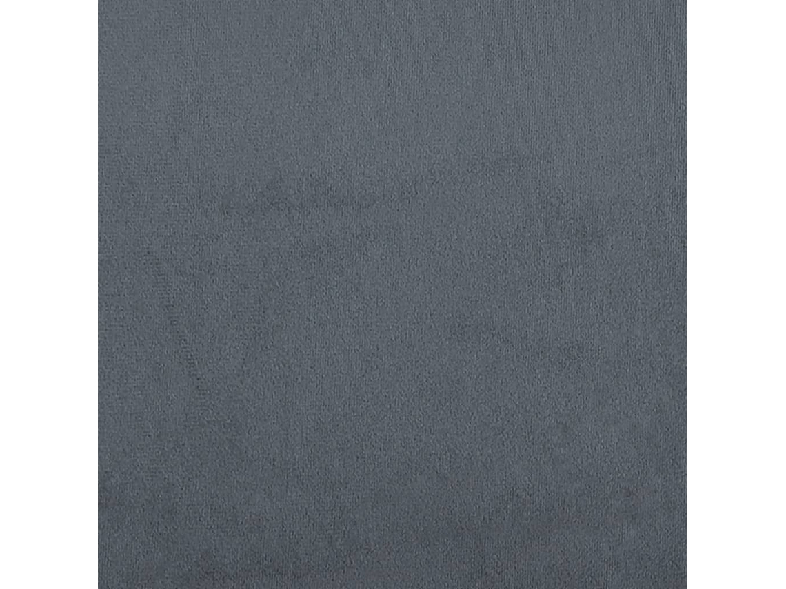Juego De Sofás Con Cojines 3 Piezas Terciopelo Gris Oscuro