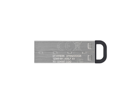 Memoria USB KINGSTON DataTraveler Kyson (Plateado - 512 GB)