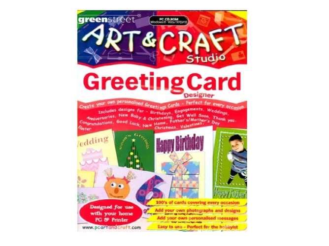 Juego PC Arts & Crafts Greetings Car (UK)
