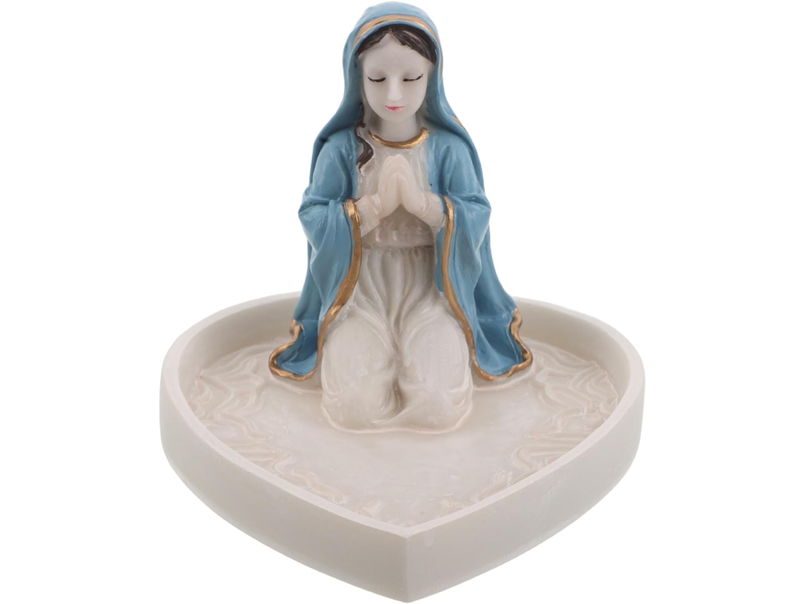 Soporte Para Rosario Nuobesty - Soporte De Resina Para Exhibir Joyas De Rosario, Recuerdo Religioso