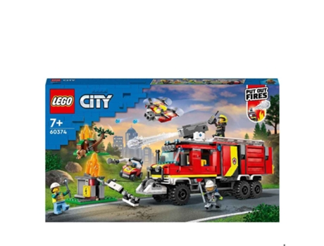 LEGO City Unidad Movil de Control de Incendios (Edad Mínima Recomendada: 7 años - 502 Piezas)