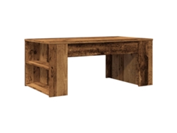 Maison Exclusive - Mesa De Centro Madera Ingeniería Madera Envejecida 102x55x42 Cm