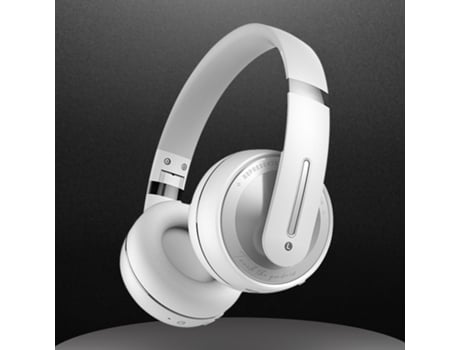 Auriculares Bluetooth Cómodo de llevar 20 horas de uso Plegado ligero blanco