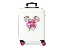 Maleta de Cabina DISNEY Minnie Sunny Day Flores 55cm Rígida Fucsia