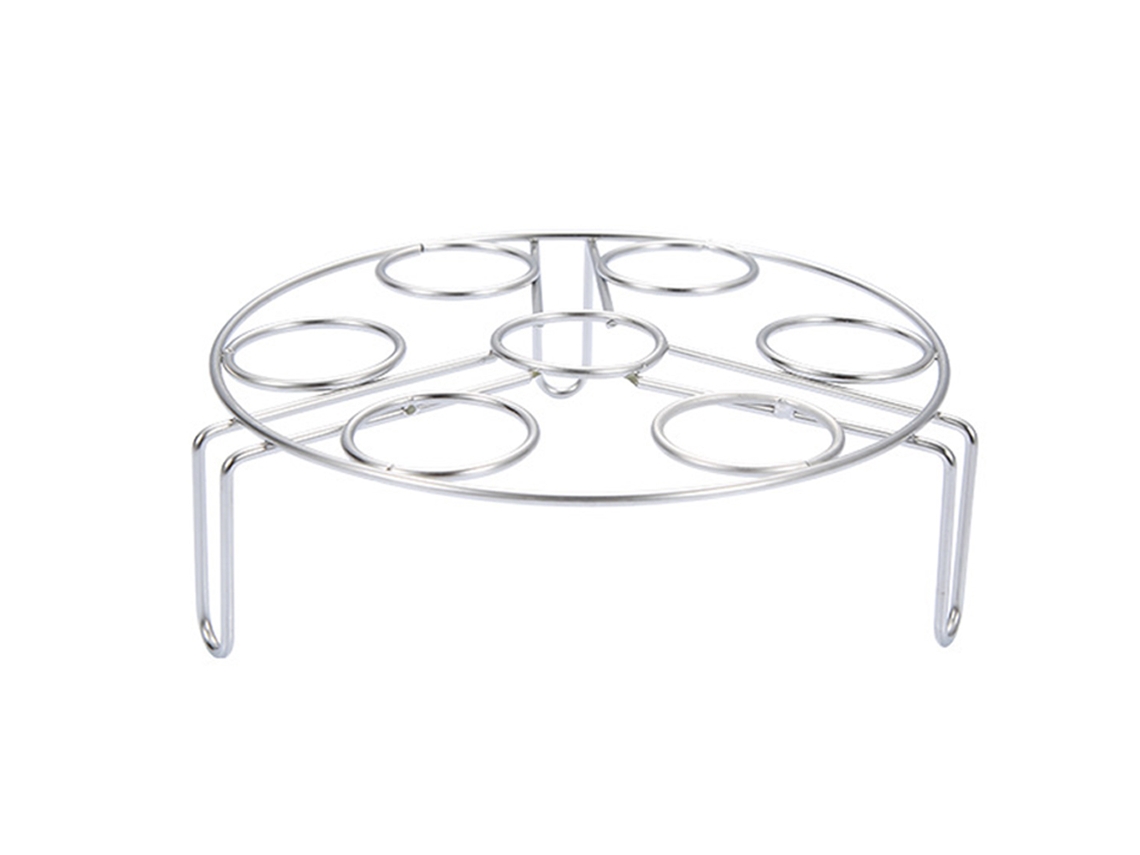 Soporte para huevos de acero inoxidable, para olla instantánea, cestas para huevos, rejilla para vapor, soporte para alimentos para olla a presión, freidora de aire NEVEANCE