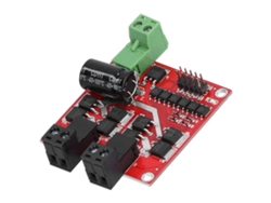 Módulo Controlador De Motor De Cc Pwm De 2 Canales Y Alta Potencia De 160 W. Componente Electrónico.