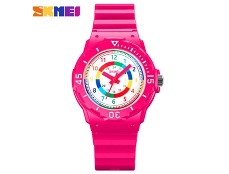 Relojes deportivos impermeables para mujer Reloj analógico de cuarzo para niñas Relojes para estudiantes -Rose rojo LUUCOZK