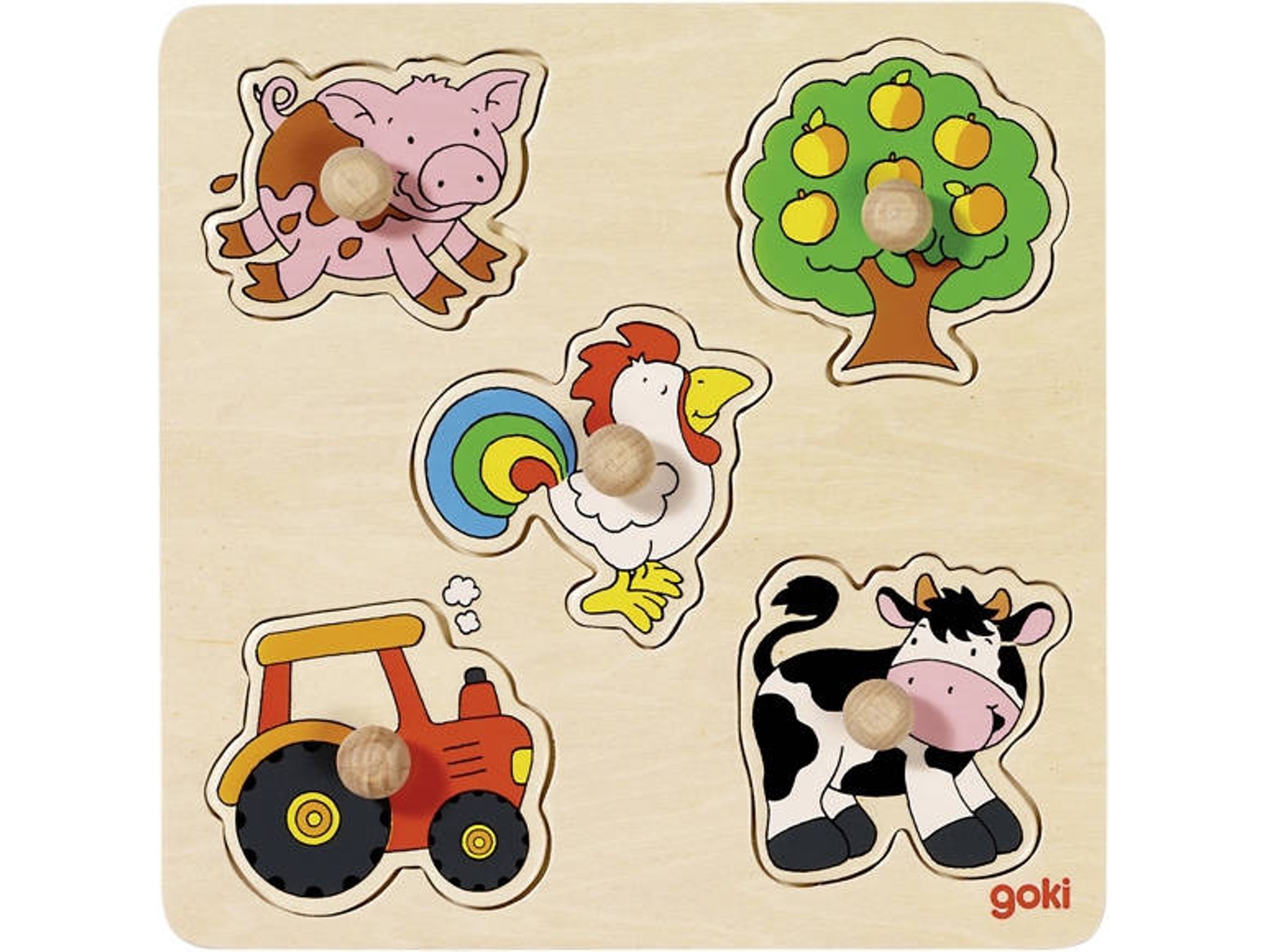 Puzzle GOKI 4013594575461 (5 Piezas)