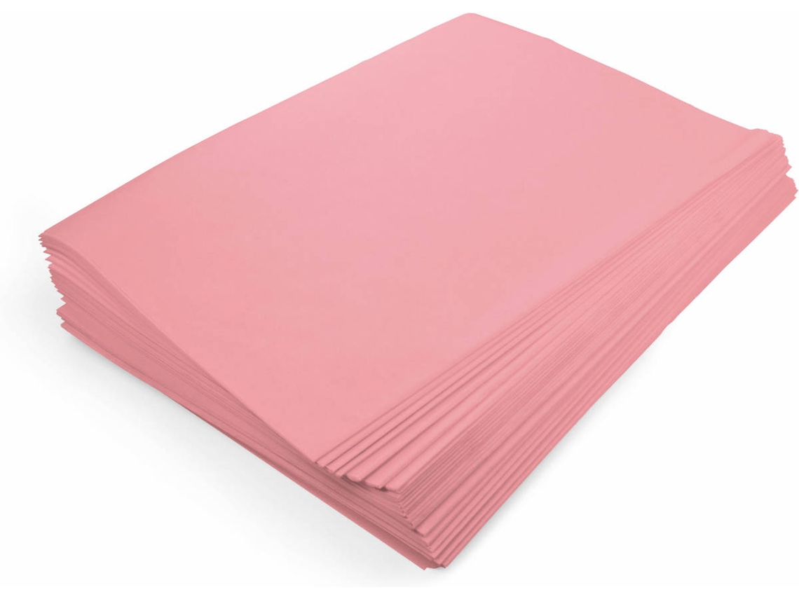 Papel Seda WEROLA (Rosa - 50 x 70 cm 520 Unidades)