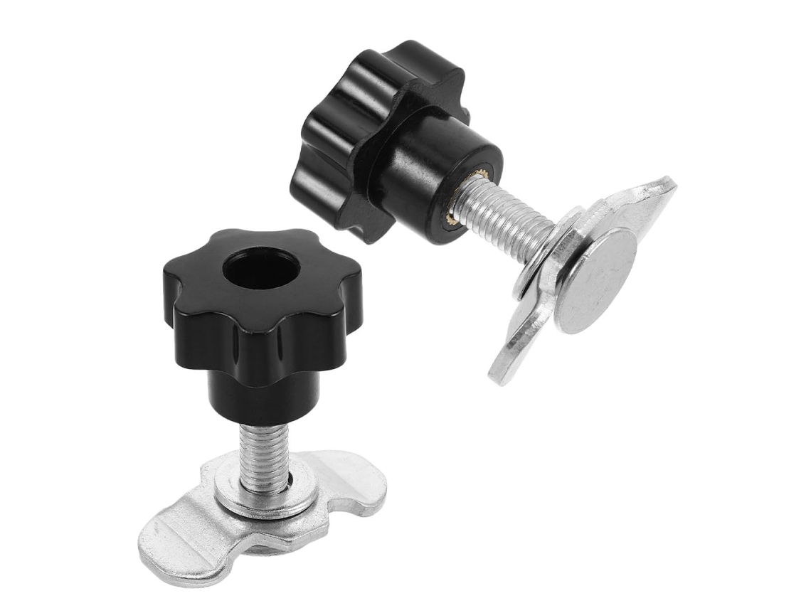 Conectores Roscados M8 De Metal Y Plástico, Paquete De 2, Ligeros Y Adaptables Para Tiendas De Campaña Y Sombrillas.