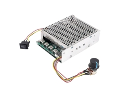 Controlador De Velocidad Reversible Para Motor Cc Pwm 10-55v 100a 3000w Con Interruptor De Palanca