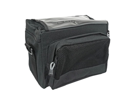 Bolsa para manillar de bicicleta con cierre de velcro y lector de tarjetas Newton N1 26 x 19 x 20 cm