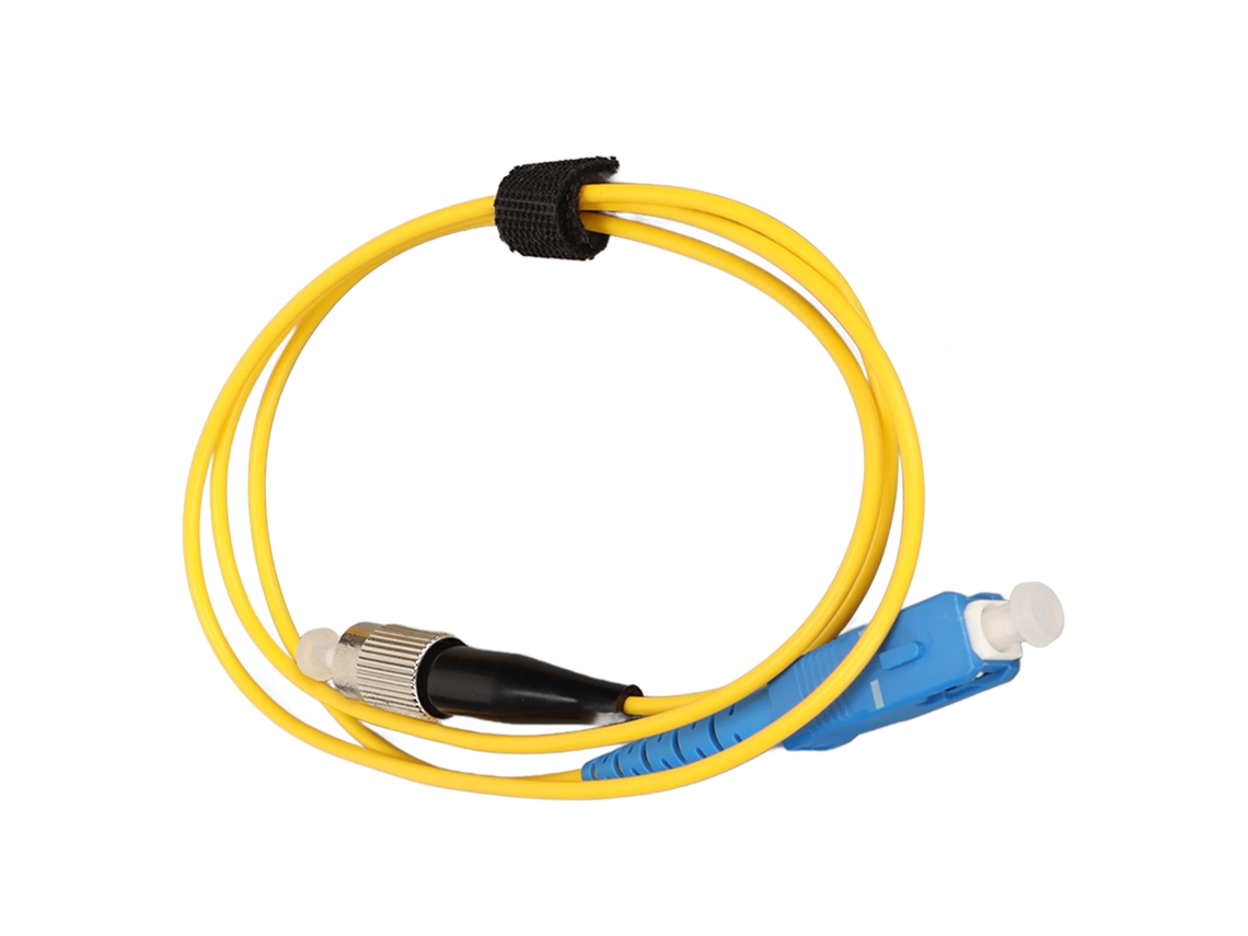 Cabo De Fibra Óptica Patch Cord Fc Para Sc Modo Simples 0.5yd Pvc Baixa Perda Óptica Para Switch