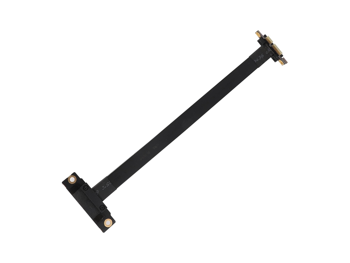 Cable Elevador Pcie X1 De Doble Ángulo Recto, Cable De Extensión Pcie 3.0 X1 A X1 De 8 Gbps, Tarjeta Elevadora Pci 1x De 20 Cm.