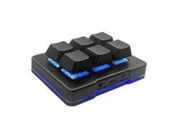 Teclado inalámbrico USB para juegos con miniteclado de 6 teclas Everley891