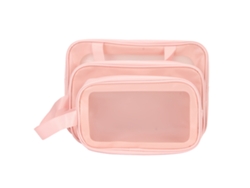 Juego De 3 Neceseres De Maquillaje Portátiles E Impermeables De Gran Capacidad Para Viajes.
