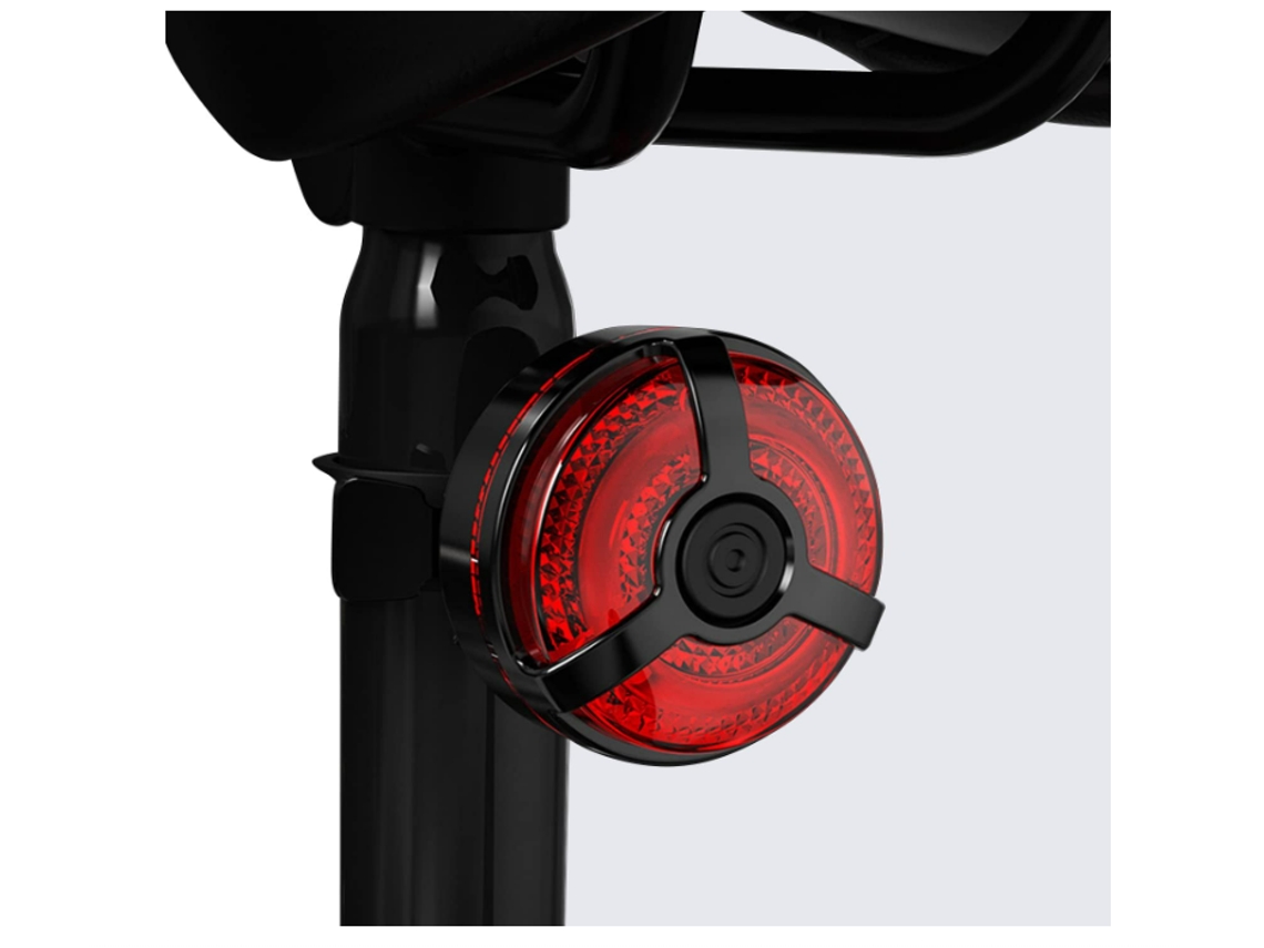 Luz trasera para bicicleta Yizhood 270° IPX8 negra