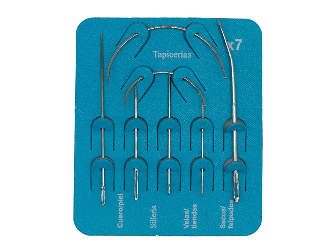 Conjunto de Agulhas de Costura Azuledm