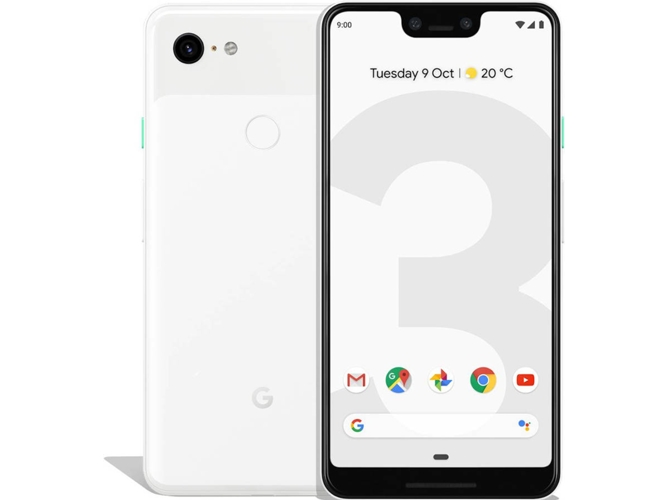 Smartphone GOOGLE Pixel 3 XL (6.3'' - 4 GB - 64 GB - Blanco)