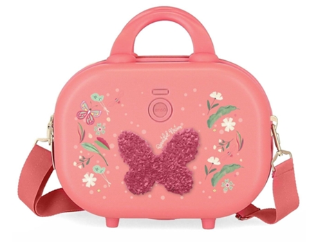 ENSO Neceser De Viaje ABS Beautiful Natura Rosa