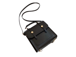 Mochila De Pu De Gran Capacidad Para Mujer, Elegante Y Moderna, Ideal Para Viajes, Compras Y Uso Diario - Negra