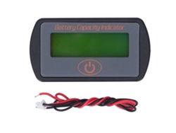 Indicador De Capacidad De Batería Monitor De Carga Descarga Con Pantalla Porcentual 24v Para Coche Camión Luz Verde