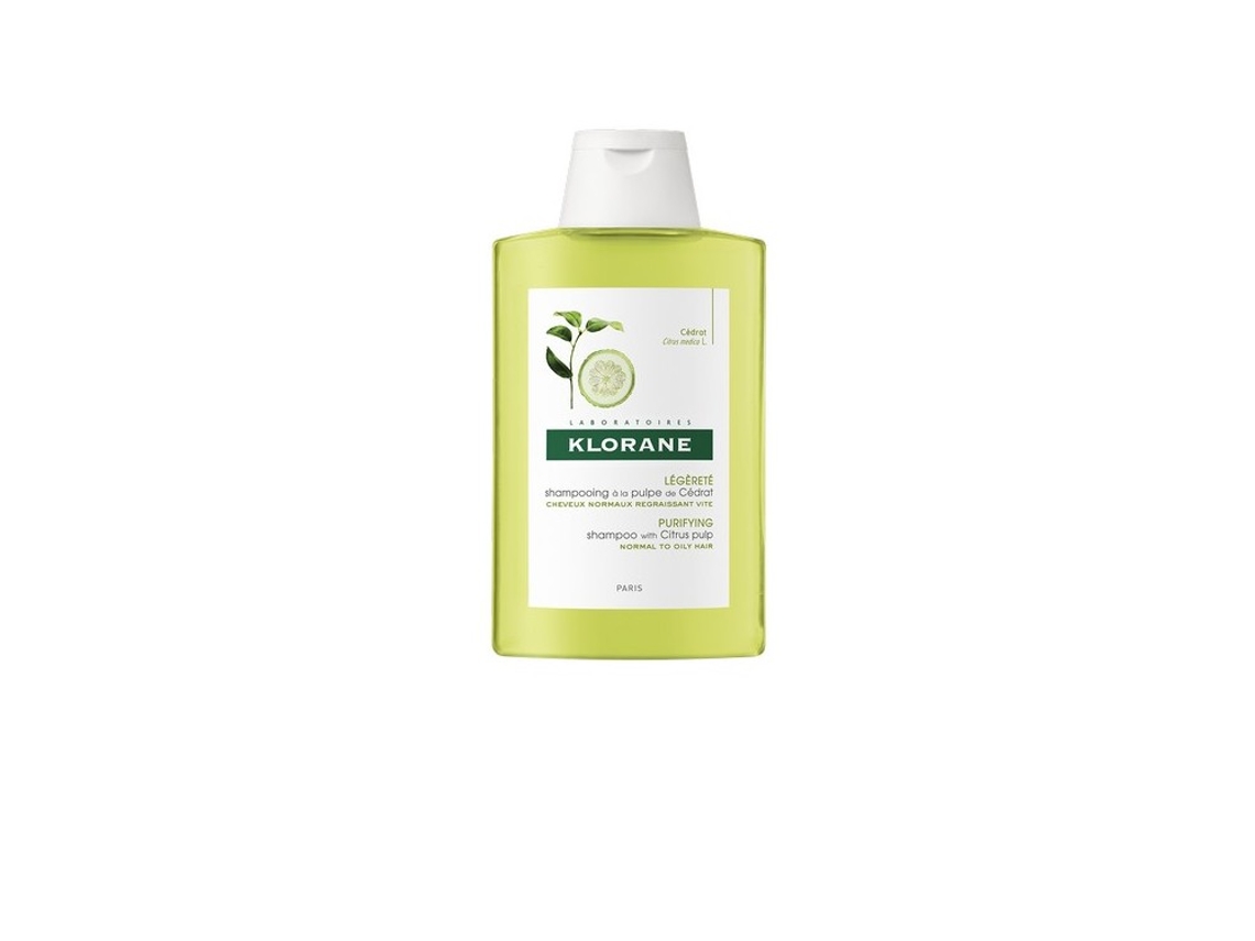 Champú KLORANE con Polpa de Cidra Uso Frequente Tendencia Grasa (200ml)