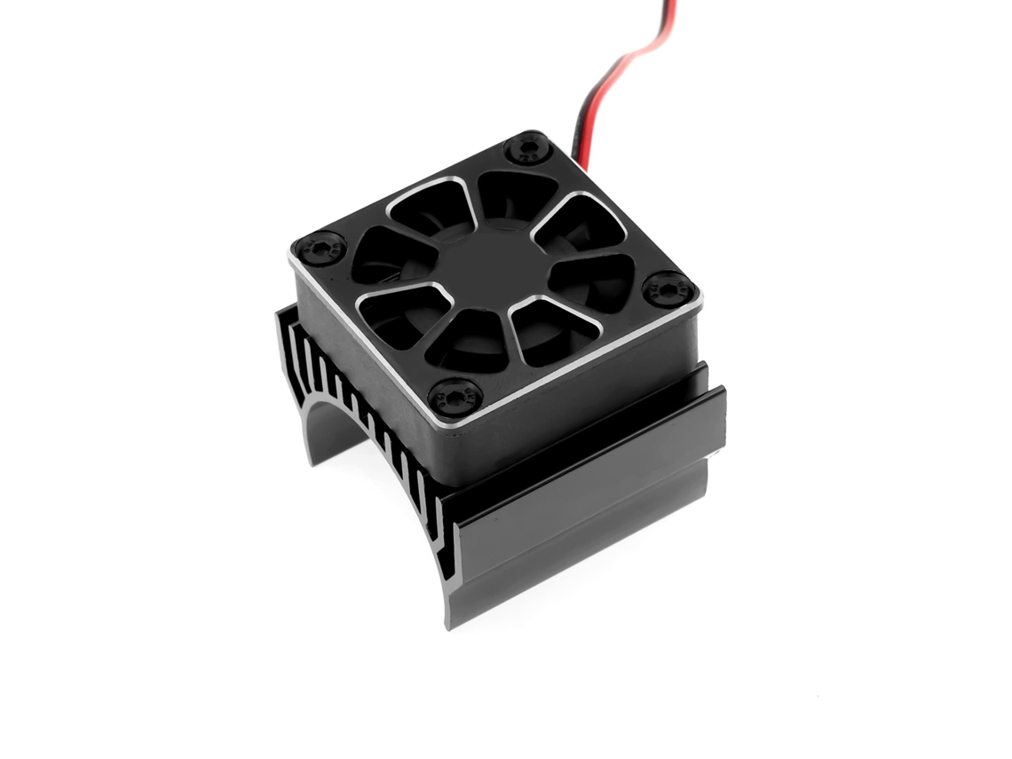 Enfriador De Motor Con Ventilador Para Traxxas Trx-4 Trx-6 G63, Coche Teledirigido Crawler A Escala 1/10 - Negro