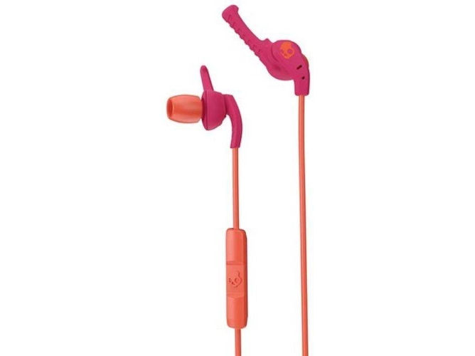 Auriculares con Cable SKULLCANDY Xt Plyo (In Ear - Micrófono - Rosa)