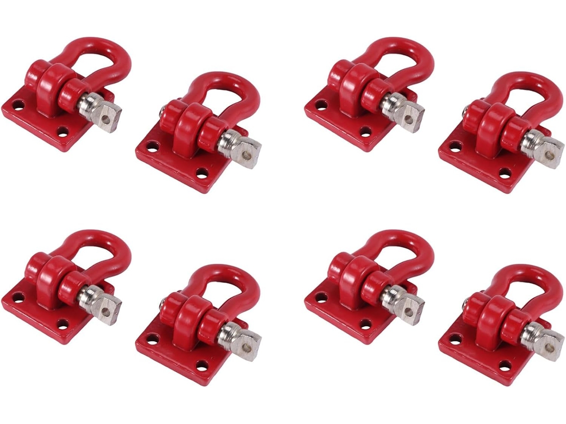 Pares De Ganchos Para Remolque A Escala 1:10, Accesorio Para Camiones Rc Crawler -10