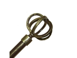 Barra forja extensible 120/210 mundi marron oro