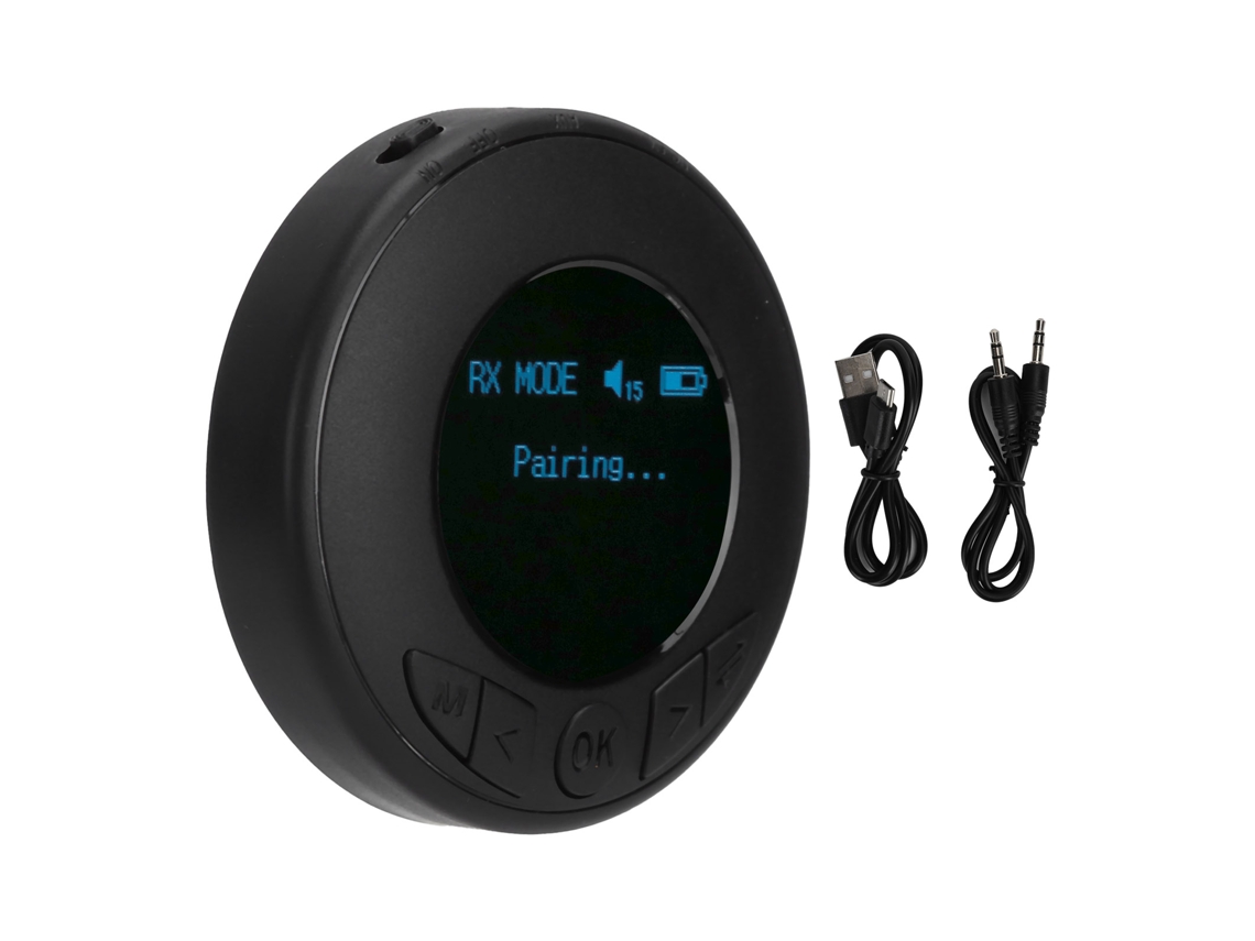 Adaptador Bluetooth 5.0 Portátil Receptor Transmissor Sem Fio Aptx Ll Para Áudio Tv Carro Equipamento
