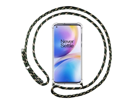 Carcasa OnePlus 8 Pro TUMUNDOSMARTPHONE Colgante Verde