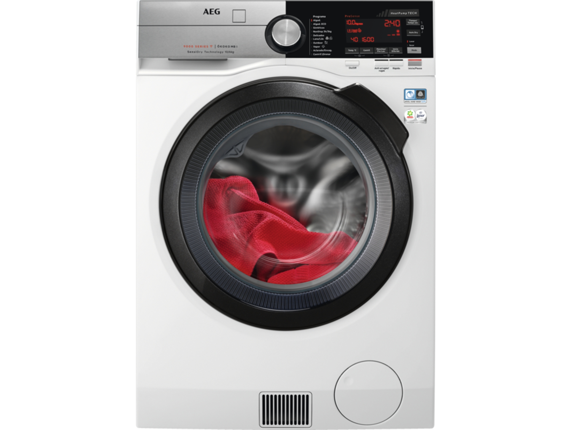 Lavasecadora AEG L9WEC163C (6/10 kg - 1600 rpm - Blanco)