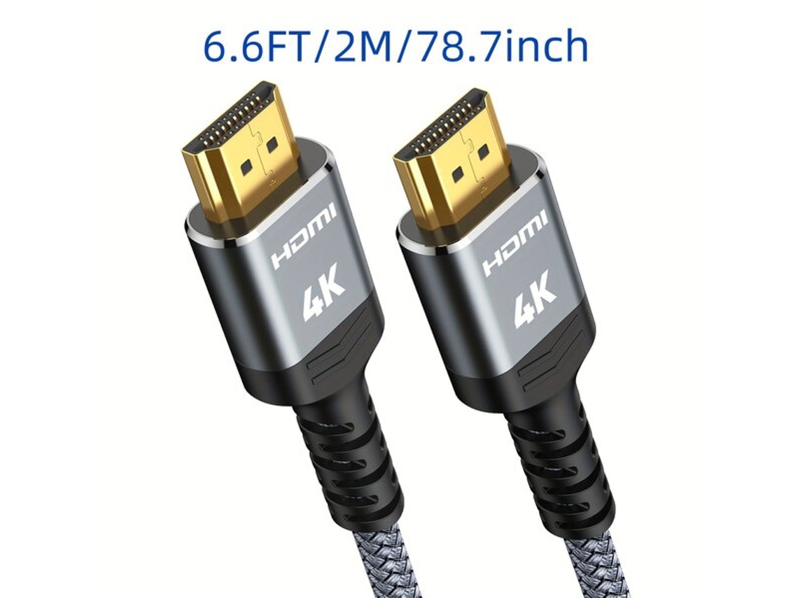 Cable HDMI de alta velocidad 4k 60hz 201,17 cm Tadvyyvayotoy