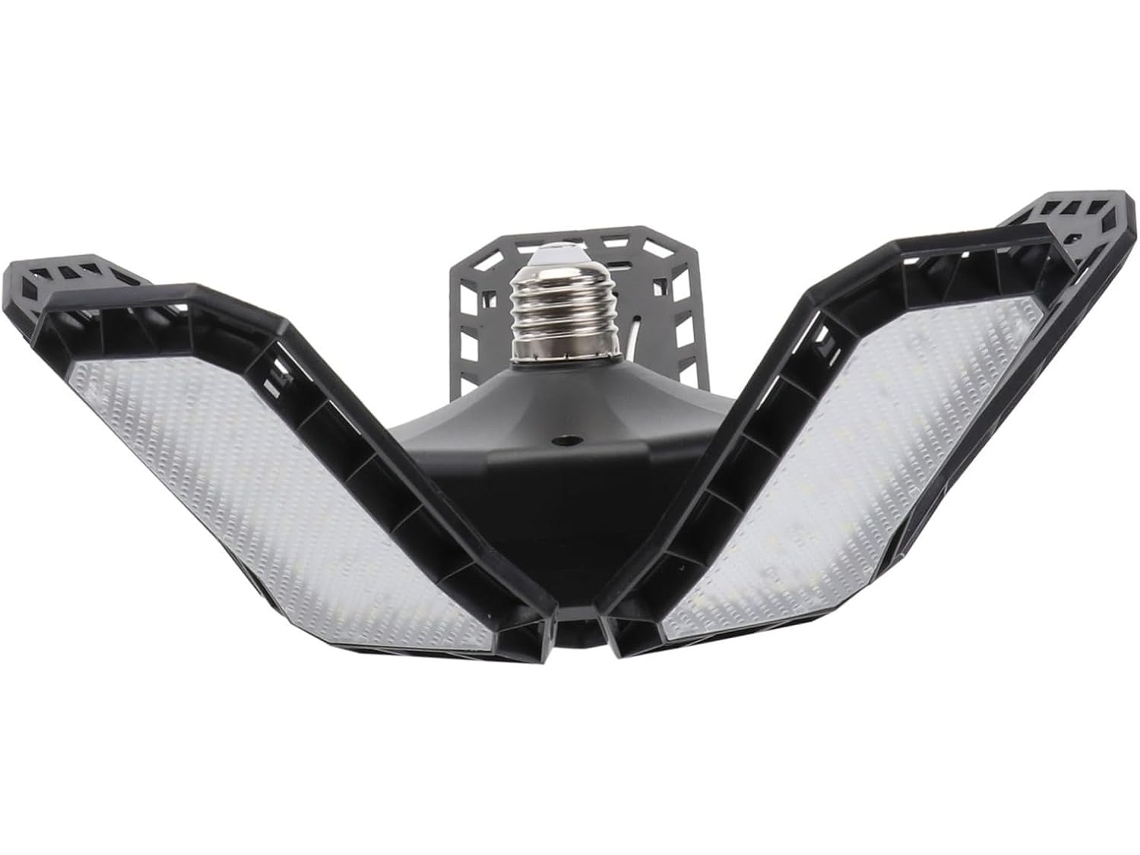 Lámpara Led Plegable De 5 Paneles Y 80 W Para Garaje, Iluminación Industrial Ajustable, Luz Para Garaje