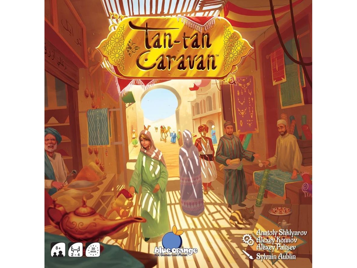Juego de Mesa BLUE ORANGE Tan-tan Caravan (Edad Mínima: 8 -Dificultad: Intermedia)