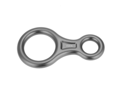 Anillo De Descenso Con Cuerda De 8 Pulgadas Y 35 Kn Para Equipo De Seguridad De Rescate En Escalada - Gris