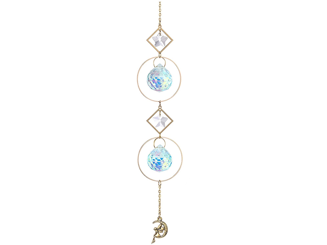 Colgante de cristal para decoración del hogar y el jardín Kofihety