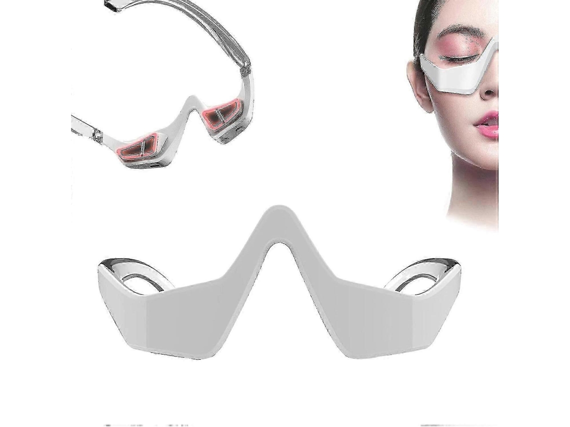 Dispositivo de terapia de luz roja ROSEWELL para el cuidado de la piel, masajeador de ojos con vibración 3D (sin dimensiones)