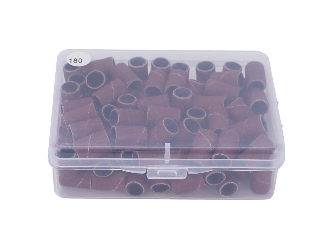 Rebe - 100 piezas de limas de uñas, limas para manicura y pedicura, eliminación de piel muerta, limas perforadoras de uñas 180